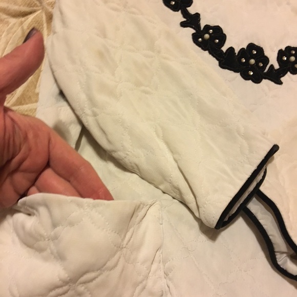 Vintage ivory top - Picture 3 of 3